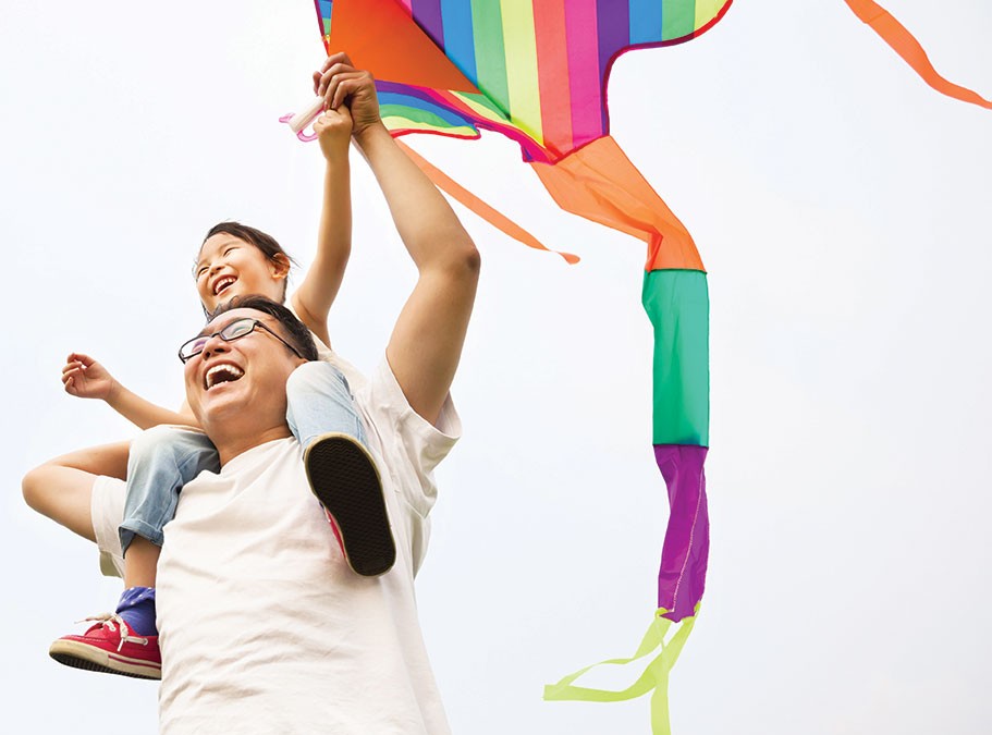 ‘Let’s go fly a kite’…